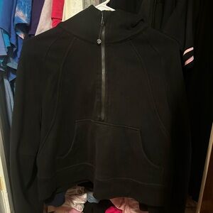 Lululemon Athletica Black Zip-Up Hoodie
